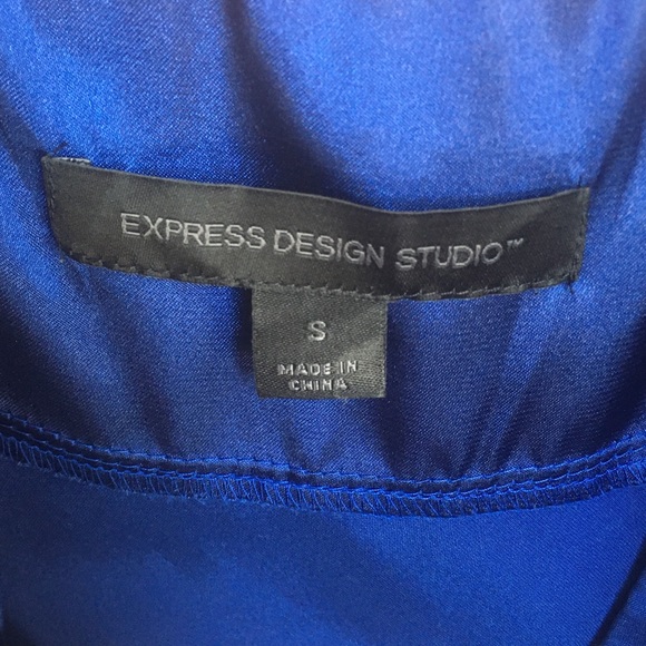 Blue Express Silk Blouse - Picture 3 of 3